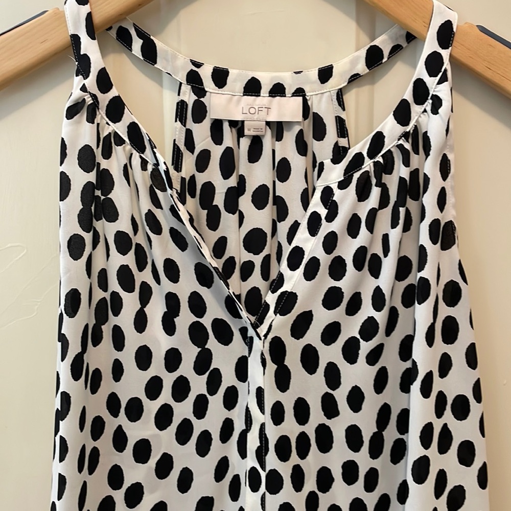 Loft sleeveless top